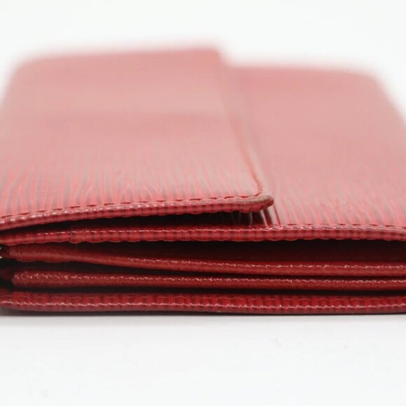 Louis Vuitton Epi Red Leather Pochette Porte-Monnaie Wallet - Picture 6 of 16